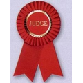 3-1/2" Stock Rosettes W/ Pin Backs / 1ST PLACE